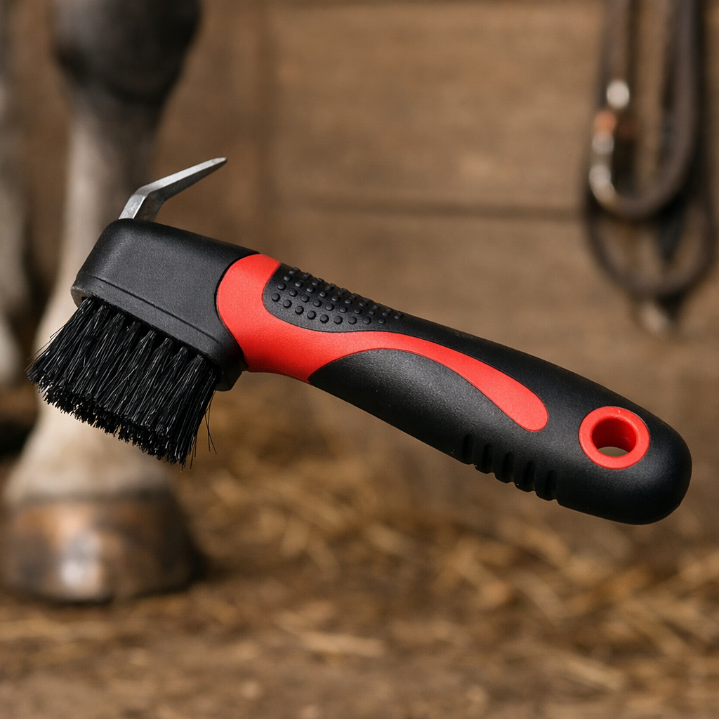 Limpiacascos con cepillo integrado